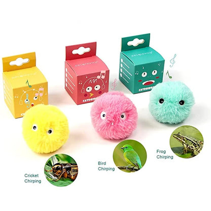 Squeaky Smart Cat Ball